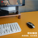 Yishiku (Exco) 1,4 m blau und gelb doppelseitig wasserdichte Ledermauspads-Lernkissen Computer-Büro-Schreibtisch Pad Super großes Gaming-Tastatur-Taste Leder-Leder-Computer Schreibtisch Stoff 9789