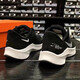 耐克（NIKE）男鞋 夏季网面透气缓震运动鞋ins潮时尚休闲鞋黑色低帮跑步鞋 DA1105-006/夏款透气/Quest 44