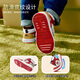 Dr. Jiang toddler shoes, sports shoes, winter warm high-top children's shoes for boys and girls B14244W004 red/rice/black 25