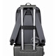 Walker Shop [New 2025] Backpack for masculin's Schoolbag, grande capacité, sac à dos de voyage informatique à l'épreuve d'eau pour hommes, gris élégant [boîte cadeau / entrepôt de Pékin livraison / livraison le lendemain] Version améliorée du film 30cm * 45cm * 15cm