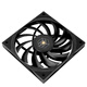 利民（Thermalright）TL-C12015B 1800转薄款黑色风扇 12cm机箱散热风扇 TL-H12015B 黑色单只装【15mm厚度】