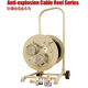 Guanzhou (GUANZHOU) BDG58 explosion-proof cable drum 32A63 100 meters aluminum alloy 16 explosion-proof mobile maintenance cable drum winding drum 3*4* square 50 meters