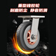 CLCEY thickened flatbed truck portable hand-pull truck decoration cart foldable promotion truck 60*403 125*756 inch nylon wheel