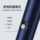 CONFU 200 million negative ion hair dryer dormitory household high wind hair care small folding high power hair dryer 1600W KF-3166 Starry Sky Indigo household high wind