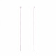 Guanpuge Fat Donglai same style pt950 platinum ear wire PT950 female new style tassel temperament ear piercing platinum long earrings platinum square ear wire