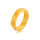 Fu Xifeng gold ring for men and women, pure gold 999 ancient method wide-faced safe and sound ring ring, couple ring, 5.99 grams (please leave a message when ordering)