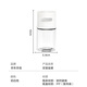 Made in Tokyo, seasoning box, salt shaker, kitchen glass household food contact grade (quantitative salting) 180ml