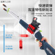 
Yunya double tube s686 shell shotgun soft bullet toy boy shotgun step-stirring spray graduation gift birthday gift 97CM shell shotgun [wood color]
