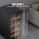 Curtis compressor constant temperature and humidity cigar cabinet home commercial small cigar humidifier constant temperature and humidity cedar box tobacco naked care constant temperature and humidity cigar cabinet + cedar wood cigar box