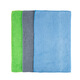 Beijingjie mopping cloth without watermark floor rag clip cloth for wiping the floor special towel cleaning mop flat replacement cloth green 25*40 cm-3 pack