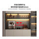 
Pupan entrance entrance cabinet shoe cabinet integrated with wall household door storage cabinet modern simple light luxury wine cabinet dining side cabinet style 12240*40*200 package upstairs and provide installation
