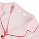 AIMER (AIMER) PAJAMAS DE PRIMA y SUMERA PARA MUJER LOPA ANITATÁTICA ANTIBATRICA Cardigan Cardigan Home Traje de leche AM46A831 Fragante Peach Pink Printing YH3 XL 175