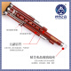 丝竹之音七孔葫芦丝加两键c调降b调f调g调专业演奏型成人黑檀木红木管乐器 红木管加键【 C调】+8赠品