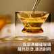 Teastone ancient glazed teacup tea set set cup glass master cup double-layer anti-scalding insulated water cup resistant to high temperatures