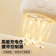 muselove warm uterus belt aunt dysmenorrhea reliever artifact warm abdominal massage device menstruation warm baby giving girlfriend birthday gift [Apricot yellow] relieve dysmenorrhea丨expression of cold 丨massage massage