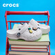 Crocs Bey Shoes de cueva para niños para niños y niñas Bolsas para al aire libre zapatillas y zapatillas/zapatillas/207013/207012 White-100 35 (215 mm)