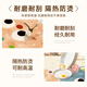 British romantic dopamine table cloth waterproof, oil-proof, non-washing, anti-scalding oval dining table cloth light luxury high-end cartoon coffee table cloth [ZB11166] clingy bean bag 90*150cm [suitable for coffee table]