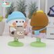The new one or two cloth shakes the car center console swing in the car in the car in the car in the car of the lovely use couple doll tea style [cloth]