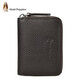 Hush Puppies card bag men's business card holder extra large capacity leather case multi-card ID set anti-theft birthday gift