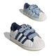 阿迪达斯 （adidas）童鞋24秋男女童经典魔术贴板鞋运动鞋IH3290IH3291 /学院藏青蓝/汉玉白 IH3290 29 11K(适合脚长17.5)