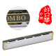 Tongbao Japon Tongbao 6624s Adult Harmonica Performance professionnelle Étudiants Advanced 24 trous Polonicon Harmonica 12-Tuning Set 12-Tuning Set + Bag de piano d'origine