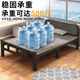 
Full Pin House (no installation) folding bed single bed nap bed nap bed marching bed hospital household accompanying hard board iron bed upgrade lead-1 meter wide 190 long double fold stable and durable