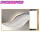 
Modern simple meter box decoration painting minimalist abstract weak-current box cover painting restaurant distribution box hanging painting without hole punching JD11762 [Abstract space] 70*50cm (Cover 60*40) hydraulic black frame
