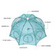 Umbrella net, fishing net, fish umbrella cage, automatic folding fish net, moving kite, fishing net, hand-thrown net cover, shrimp cage, 6 imported thickened frames (packaging bag included)
