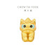 Chow Tai Fook's Lion Dance Happy Event Golden Lucky Beads Single Happy Event (Lion Dance Comes) EOR1098