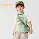 Balabala children's clothing boys short-sleeved t-shirt baby bottoming shirt 2025 summer girls' tops American style 208225117210