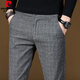 Pierre Cardin Frühlings- und Herbst -Freizeithosen für Männer gerade loses Geschäft Dünne Hosen für Männer schlank und vielseitiger Sommerkoreaner Stil Trend 688 Blau [Single Strip] 36 (Referenz 160jin [Jin gleich 0,5 kg])