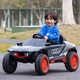 Xingchenhao Audi Children's Elektroauto Offroad Auto Allradbaby Fernbedienung Auto Baby Spielzeugwagen Jungen und Mädchen können in Menschen sitzen Audi e tron Sky Cloud Grey