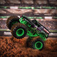 Monster Jam Spinemaster Monster Big Bike Alloy Offroad Truck Model Spielzeug Kinder S11 Bounty Hunter Box Mikroverlust