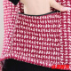 
Silk autumn and winter vest new style middle-aged and elderly camel velvet warm and gentle women's vest wearing floral loose cotton vest WY-6629/model No. 3 color Recommended 140-160Jin [Jin equals 0.5 kg] 5XL