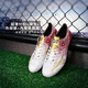 
Mizuno (MIZUNO) Little Plum Mizuno Alpha High-end Nissan FG Spikes Training Football Shoes Adult Men White Red Yellow P1GA249904 40 255JP