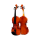 Algodón rojo (Kapok) Material de madera maciza hecha a mano Violín europeo NS-40 para niños y estudiantes Examen de calificación para principiantes Violín