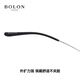 Tyrannosaurus (BOLON) myopia glasses frame, 25-year new product Wang Hedi same titanium alloy eyebrow line glasses frame BA7009 Selected B15-Mumbling Black Silver This item is only single frame-frame supports trial on
