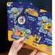 Nakowan Huawei MatePad 11.5s Flat Shell plano Nuevo Cartoon Lindo Air12 anti-caza SE11 pulgada Caja protectora anti-bendición Capacidad dura anti-flexión 360 Niños de soporte horizontal y vertical rotativo [DD3523 Blue Spongob] 360 Case de cuero giratorio DNG Huawei Matep Matep
