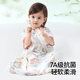 Betis baby sleeping bag summer bamboo cotton gauze baby pajamas all in one children's anti-kick quilt sleeping bag front 6 back 4 Chitu S