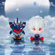 TOP TOY EVA新世纪福音战士MINI坐坐系列手办萌粒盲袋玩具摆件男生礼物 单盒（款式随机）