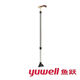 Yuwell Crutch (Yuwell) Sticks de béquille pour les personnes âgées avec des bâtons de béquille âgés avec une hauteur réglable de la béquille à la béquille à la béquille à une béquille antidérapante Triangle Yu828 [Autorisation officielle Garantie conjointe nationale, un pour un pour dix) Yuyue Crutch Sticks Yu828 (Aluminim Alloy + Five-Lievel Adjustage))