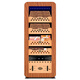 CIGARLOONG 48HC intelligent precise constant temperature and humidity cigar cabinet cedar wood shelf compressor air-cooled fashion curved Cuban cigar cabinet small home red wine cabinet 58HC rosewood grain cedar wood shelf + curved + constant temperature and humidity
