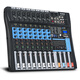 Yamaha/Yamaha mixer performance 6-channel 8-channel Bluetooth recording reverb effector sound card live broadcast 6-channel/with echo/Bluetooth/MP3 Chinese and English screen