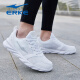 Hongxing Erke Running Shoes Zapatos 2025 Nuevo verano Mesh Sports Sports Shops Middle School Middle School Sobre Soft White Casual Shoes Erkebai (Mesh Four Seasons) 3291 40