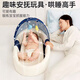 亲育婴儿床中床新生儿防吐奶睡觉防压可移动便携式宝宝仿生床 蓝色豪华版（带帐篷+蚊帐）