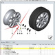 Adapté à BMW Mini Mini 12357 Série X1X3X4X5X7Z4 Vis de pneu ordinaires Vis de boulon de moyeu M12 * 1,5 Usine d'origine noire