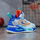 Vyhk Pang Donglai Outdoor Neue Hochluftpolsterbasketballschuhe Herren-Wear-Resistant Shock AJ Zementboden Praktische Stiefel Reibungsklang 3527 Blau 35 Größe