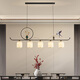 Manzhan Nuevo restaurante chino Chandelier Estilo chino Lámpara de té Zen Bar Lámpara de té Lámpara 2025 NUEVA Lámpara de Zhongshan 9901-4c