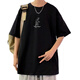 Meloban pure cotton short-sleeved men's trendy brand casual loose round neck T-shirt for boys and teenagers summer new versatile T-shirt 3892 gray L about 120-140Jin [Jin equals 0.5 kg] can be worn