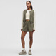 
lululemon丨Grid-Texture Women's Hiking Mesh Textured Working Vest LW3IL1S Military Green S
